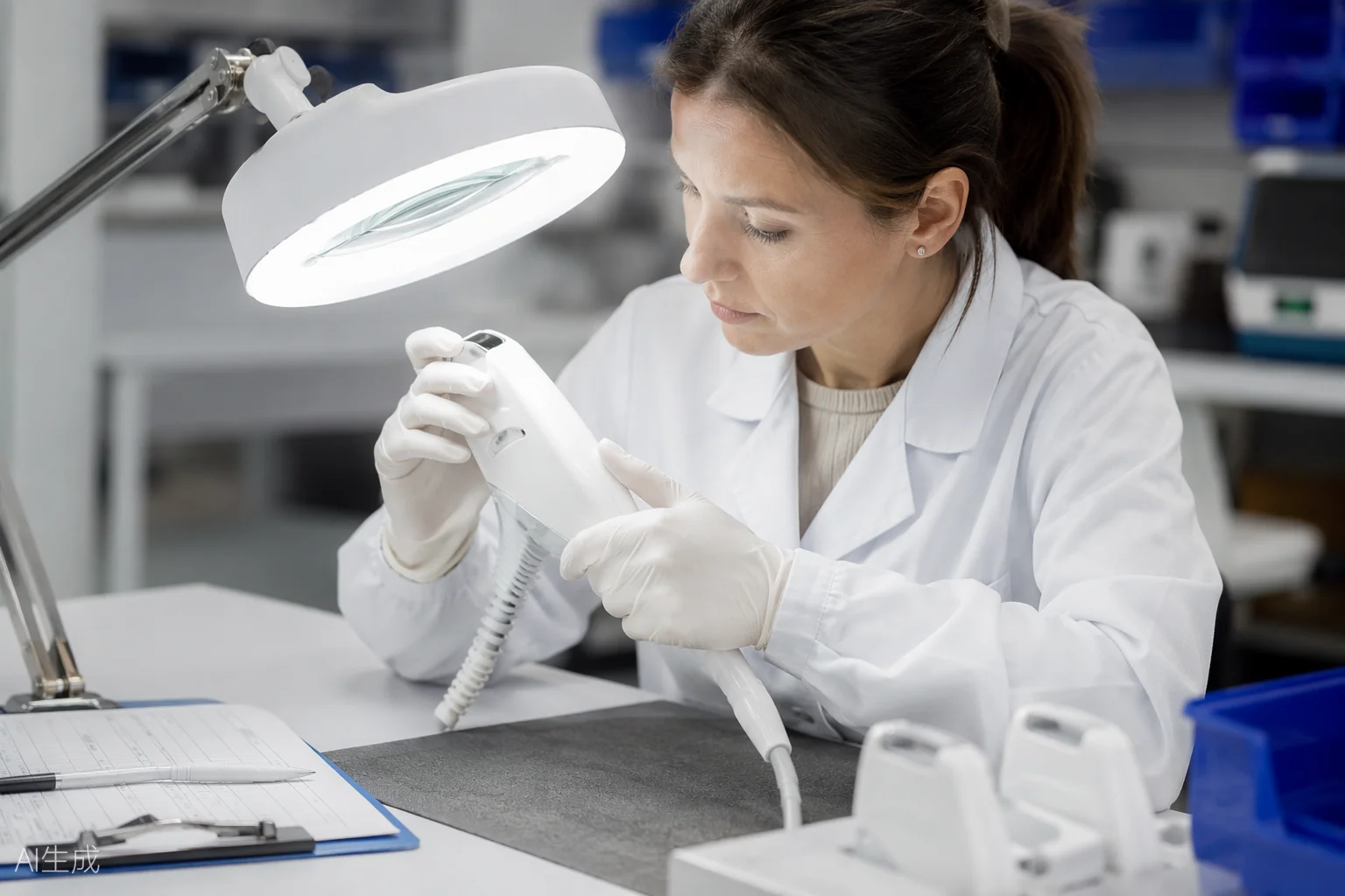 Final quality checking of JLT CO2 laser series
