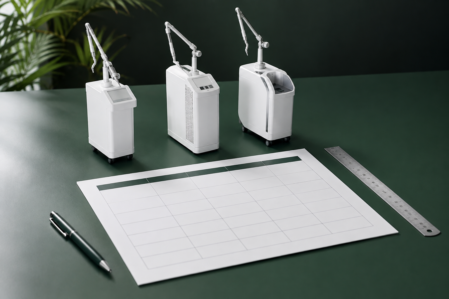 How to Build a Useful JLT CO₂ Laser Comparison Sheet